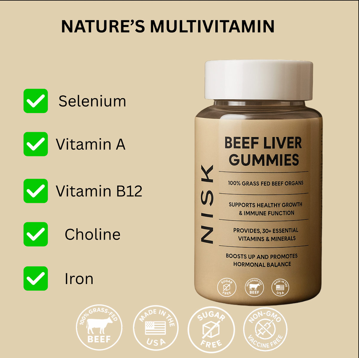 Beef Liver Gummies